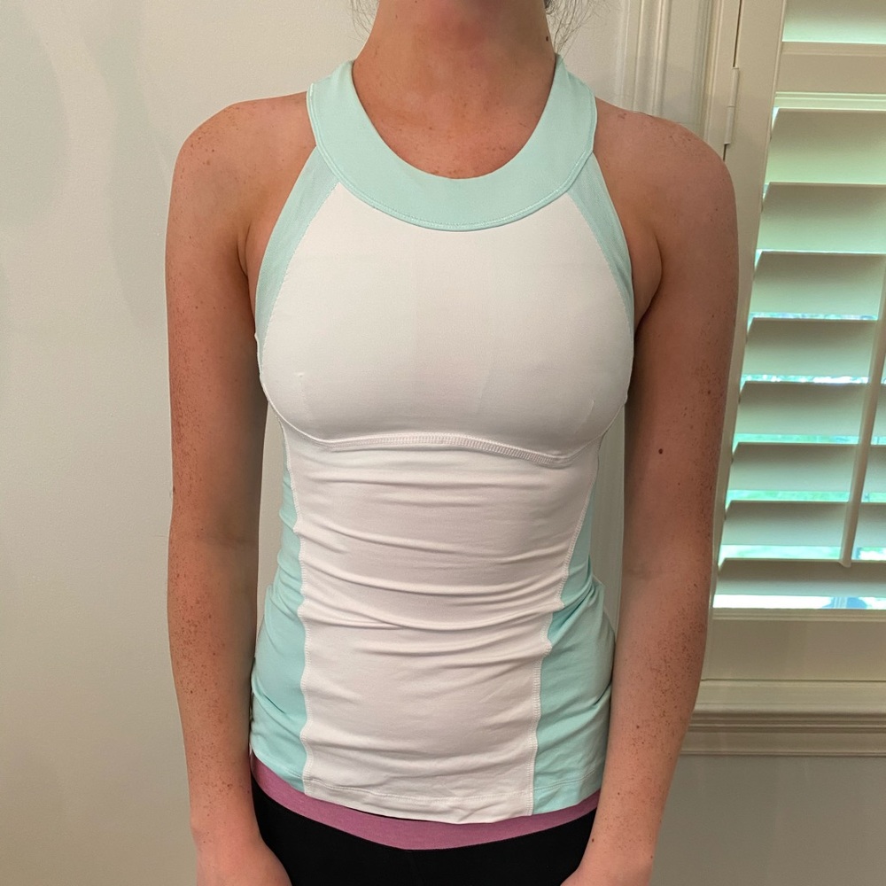 Lululemon mesh racer back tank